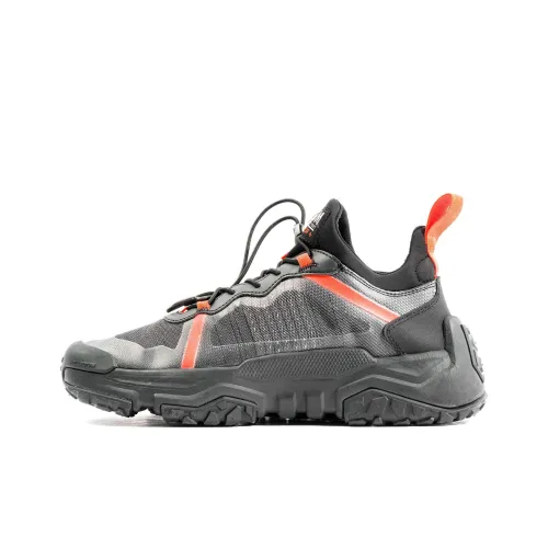 Palladium Off grid Slip Resistant Cushioning Low Top Running Shoes Unisex Gray