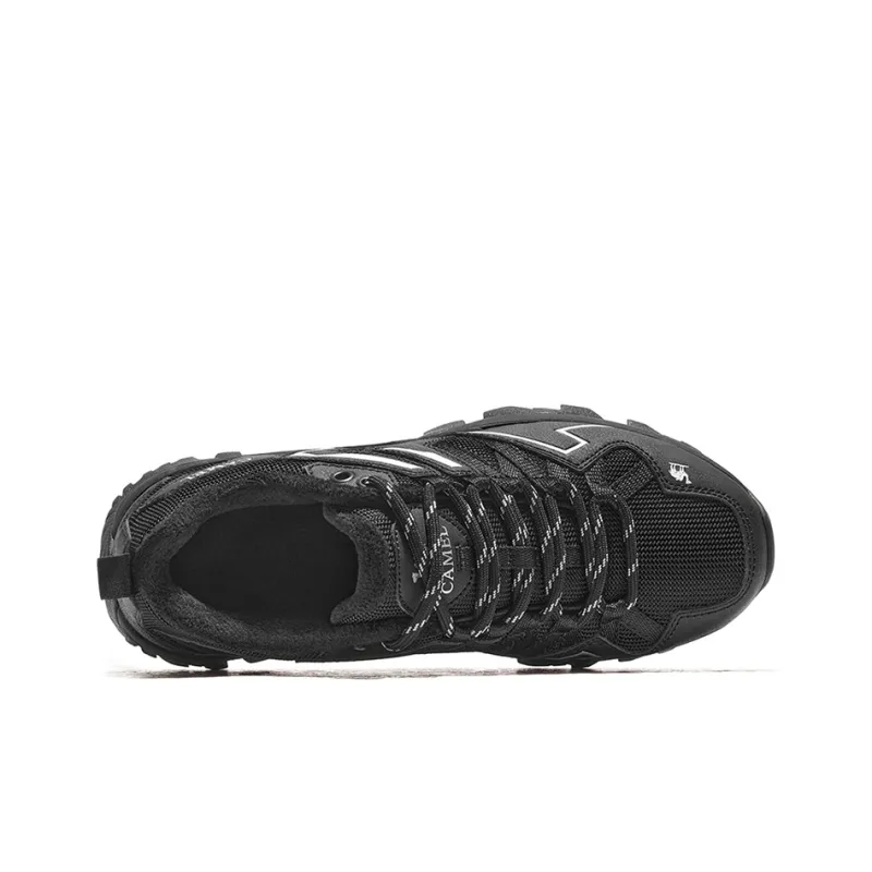 CAMEL Kunlun Mountain 2.0 Low Top Outdoor Shoes Women's Black Silver Gray-3