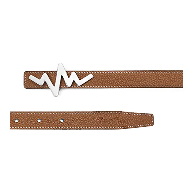 TangGuh 2023 New Arrival Heartbeat Collection Luxe Lite Leather Belts Women's Width  2cm-2