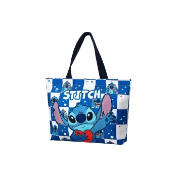 Disney Canvas Tote Bag Shopping Bag Canvas Bag Shoulder Bag Women's Blue