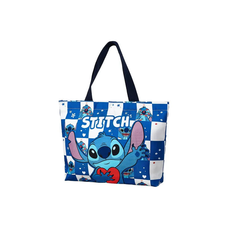Disney Canvas Tote Bag Shopping Bag Canvas Bag Shoulder Bag Women's Blue-0