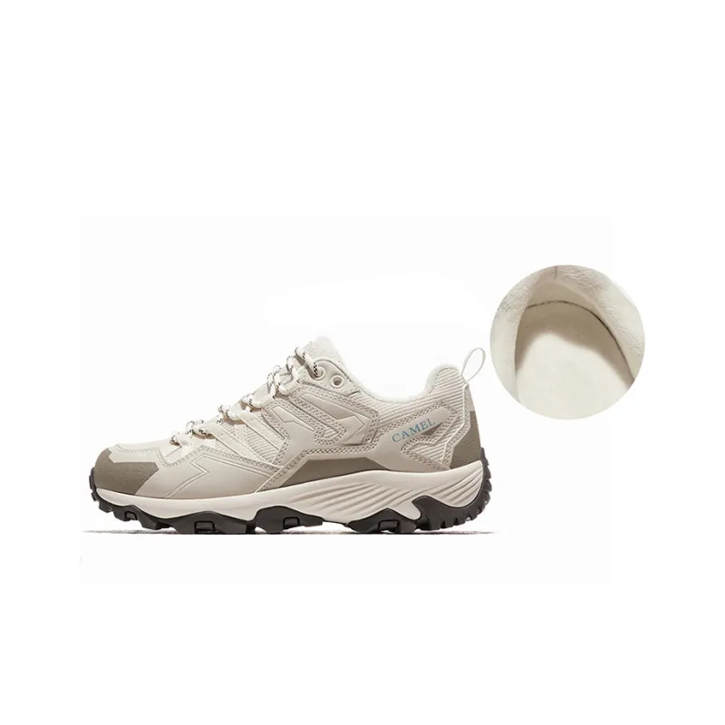 CAMEL Kunlun Mountain 2.0 Cushioned Anti-Slip And Wear-Resistant Warm Low-Top Outdoor Shoes Women's-0