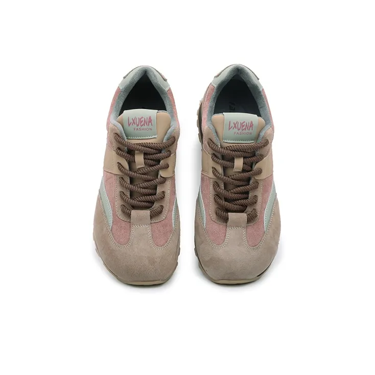 Mr.shang Slip-Resistant Cushioning Wear-Resistant Lightweight Breathable Low-Top Skateboard Shoes Women's-3