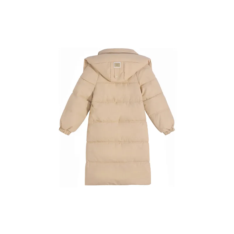 CPAURA Puffer Jacket Women's Beige Brown-1