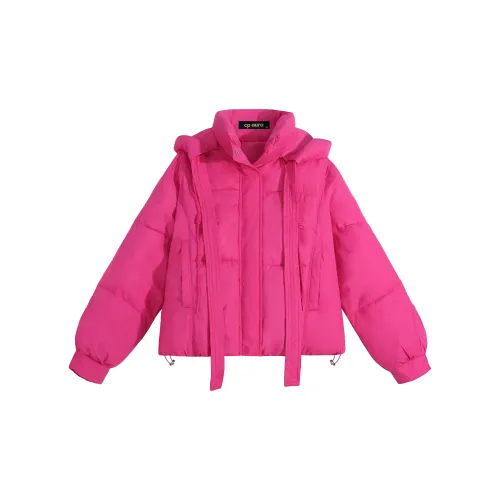 CPAURA Puffer Jackets Women's Peach Pink