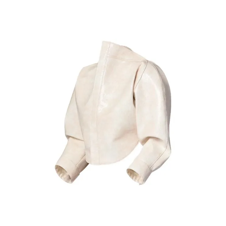 LOUIS VUITTON Long-Sleeved Shagreen Effect Circle Top-2
