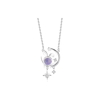 MISS TOOYA S925 Silver Necklaces Women's