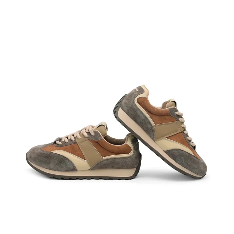 Mr.shang Slip-Resistant Cushioning Wear-Resistant Lightweight Breathable Low-Top Skateboard Shoes Women's-8