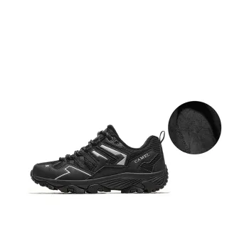 CAMEL Kunlun Mountain 2.0 Low Top Outdoor Shoes Women's Black Silver Gray
