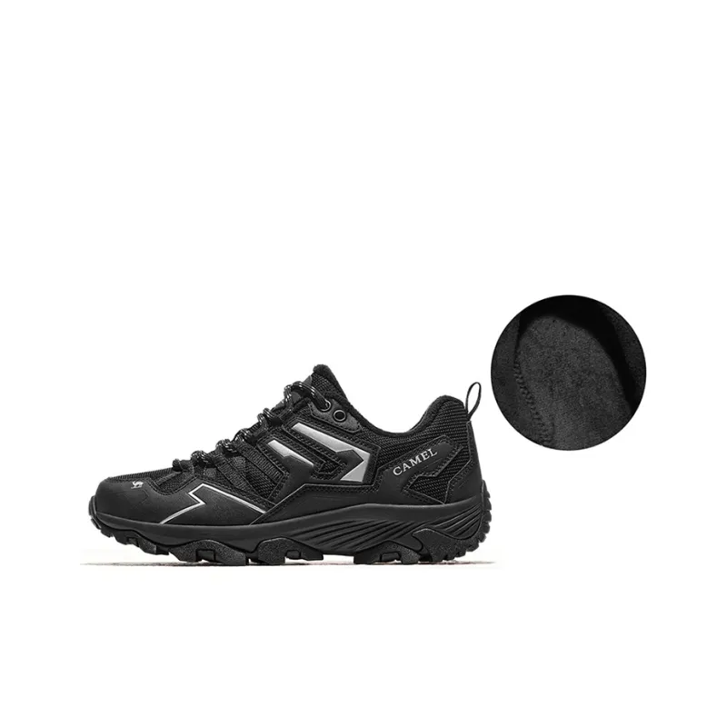 CAMEL Kunlun Mountain 2.0 Low Top Outdoor Shoes Women's Black Silver Gray-0