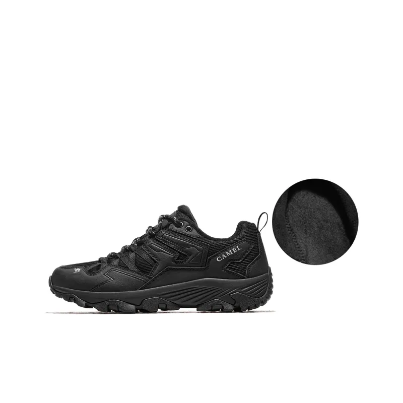 CAMEL Kunlun Mountain 2.0 Low-Top Outdoor Shoes Men's Phantom Black-0