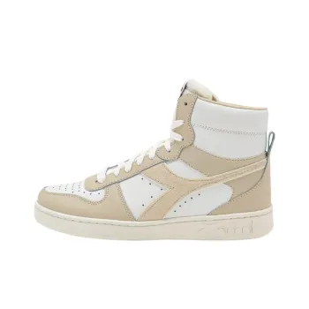 diadora Women's Magic Basket Mid 'Beige Birch White'