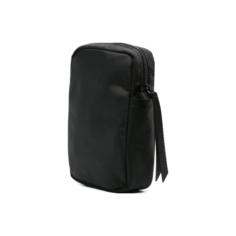VERSACE JEANS COUTURE Polyamide Shoulder Bag, Crossbody Bag Men's Black & White-1