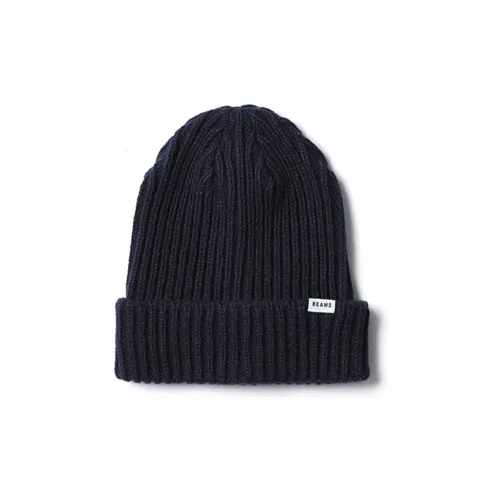 Beams Beanies Men's Marine Blue