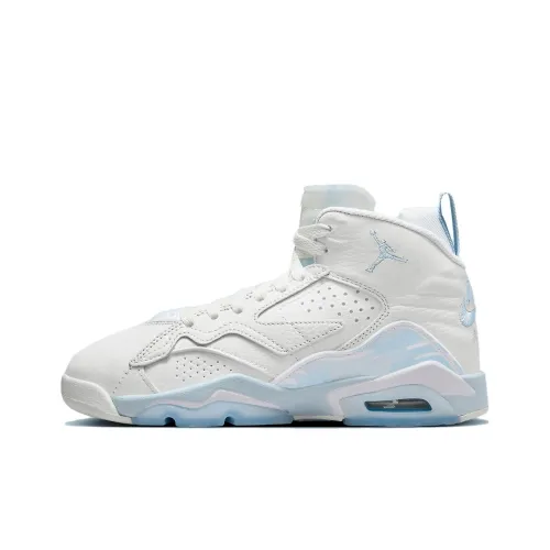 Jordan MVP Vintage Basketball Shoes Men High-Top White/Blue