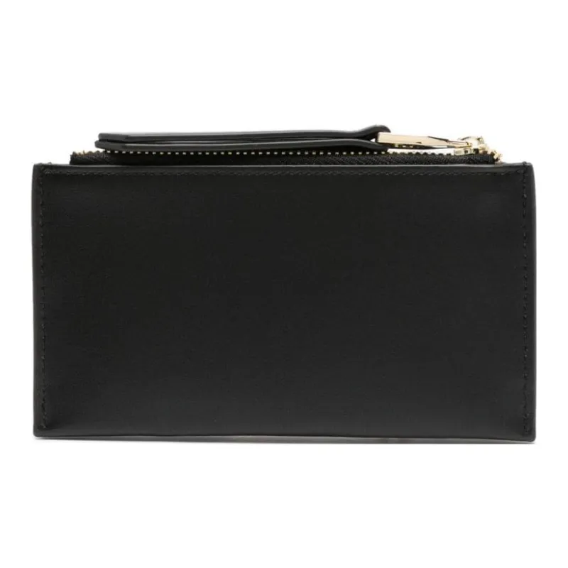 VERSACE JEANS COUTURE Polyurethane Resin Wallet Women's Black & Yellow-1