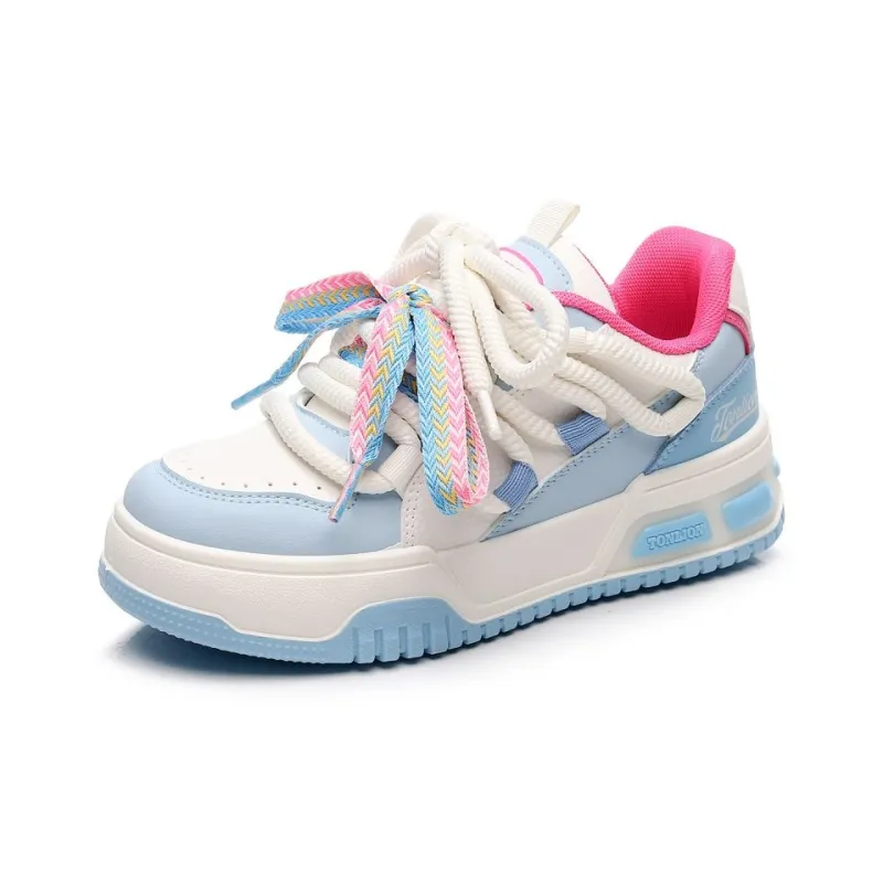 Tonlion Low Top Skateboard Shoes Women's-3