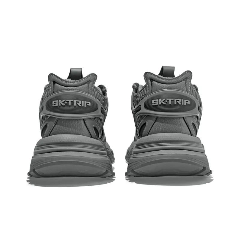 SK.TRIP Crossbow 2 Cushioning, Abrasion Resistant, Height Increasing Low Top Chunky Sneakers Unisex Exclusive Box-4