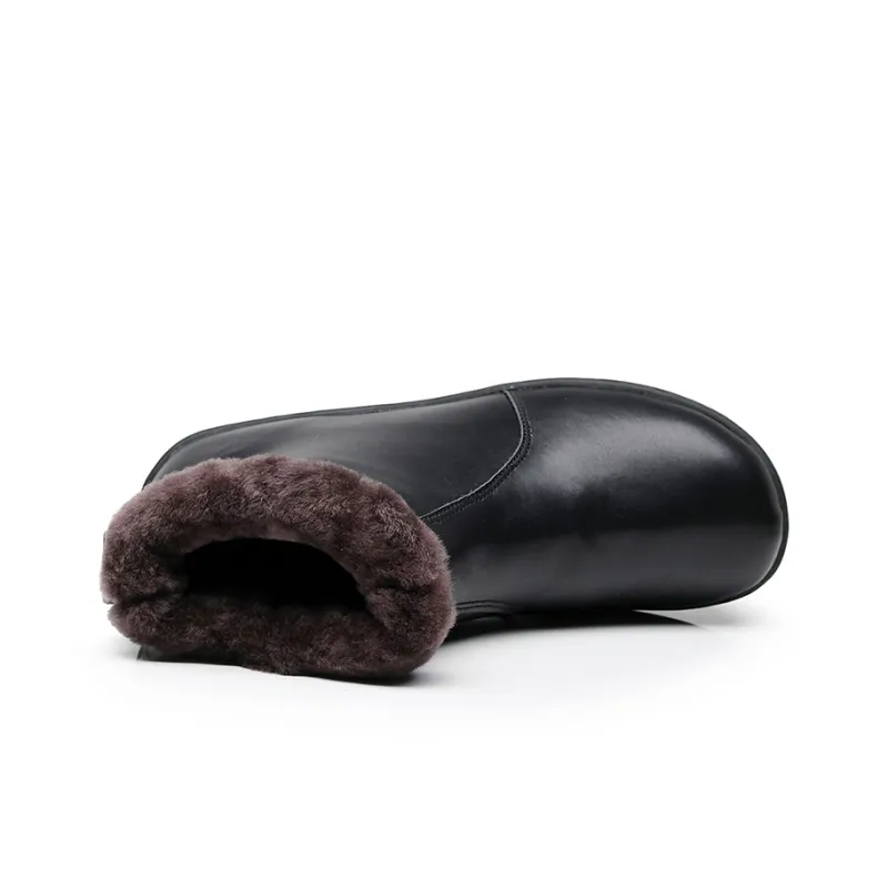 Golofi Casual Shoes Men Low Top Black/Brown-4