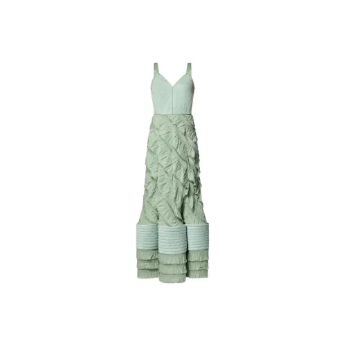 LOUIS VUITTON Evening Dresses Women's Light Green