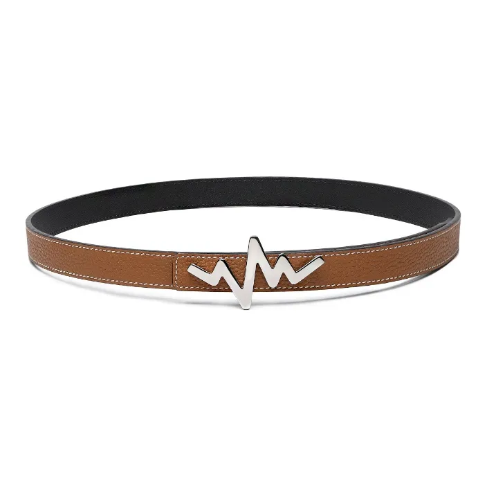 TangGuh 2023 New Arrival Heartbeat Collection Luxe Lite Leather Belts Women's Width  2cm-1