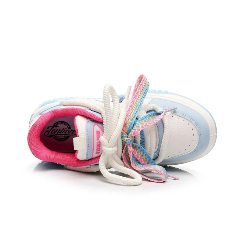 Tonlion Low Top Skateboard Shoes Women's-4