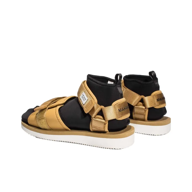 Maharishi x Suicoke KUNO Beach Sandals Men's Mushroom Color-2