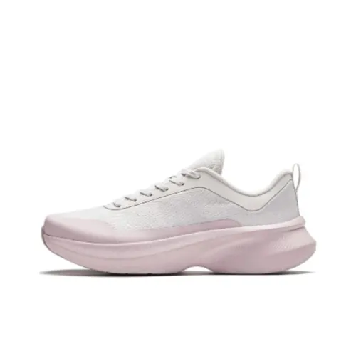 ANTA Training Shoes Women's Low-Top Light Silver Gray/Healing Pink