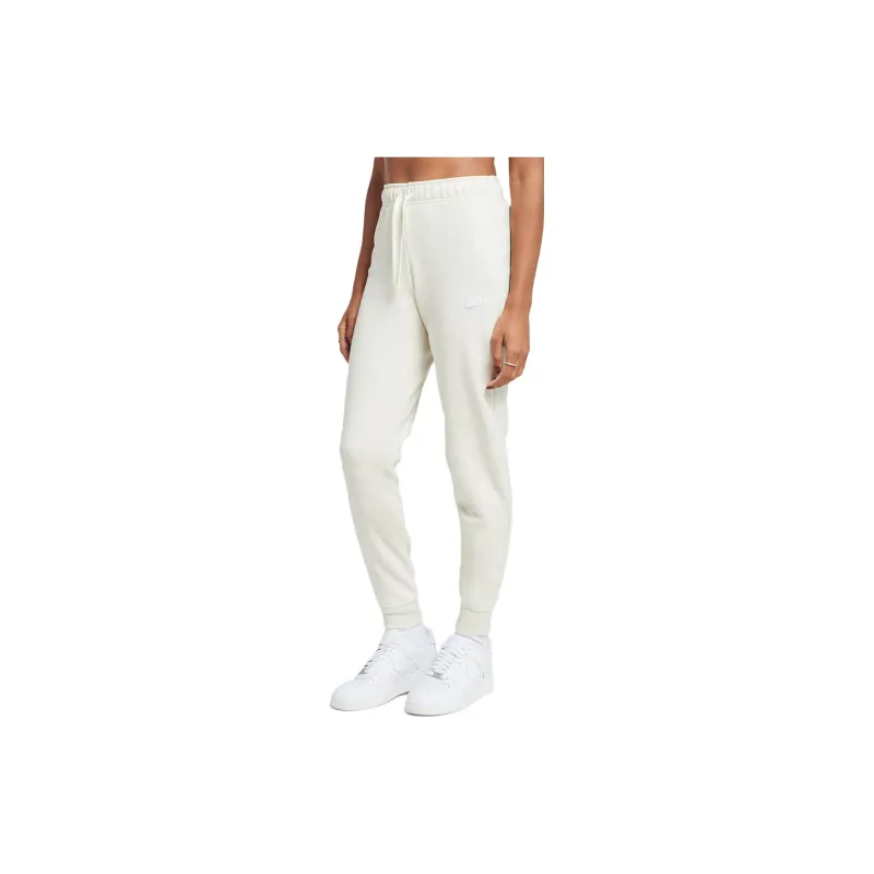 Nike Sportswear Women's Club Fleece Jogger Pants Oatmeal Heather/White-2