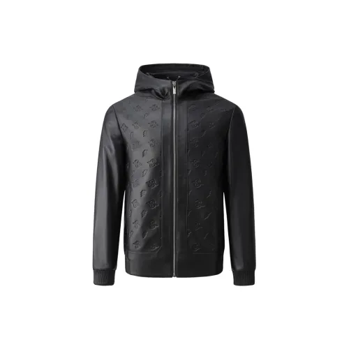 RARE Leather Jackets Men Black