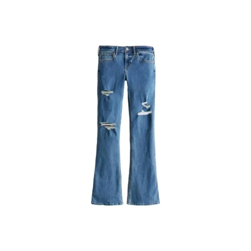 Hollister Jeans Women's Washed Blue