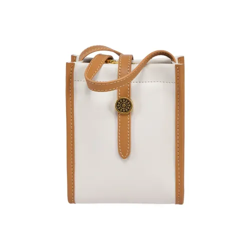 Narandu Cellphone Pouches Off White With Apricot