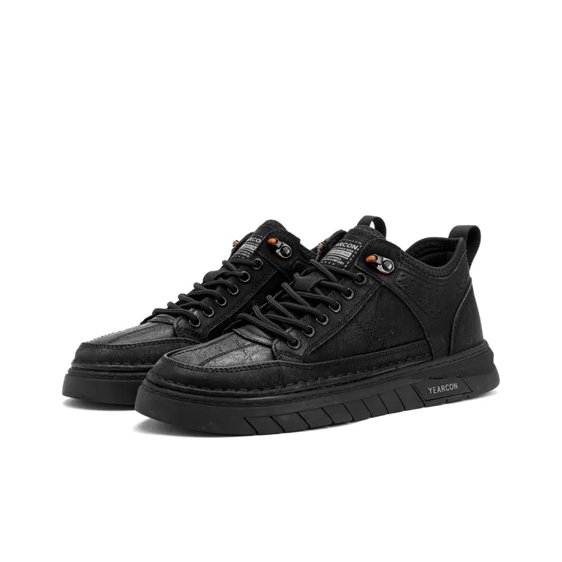 YEARCON Anti-Slip Wear-Resistant Low-Top Skateboard Shoes Men's-1