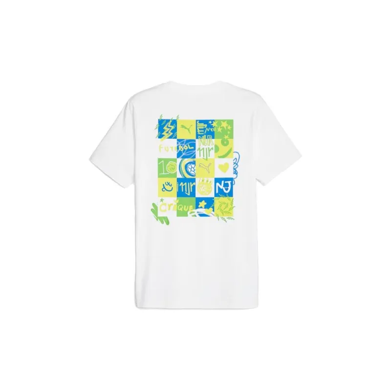 PUMA Neymar Jr Soccer Tee T-Shirt Men's White-1