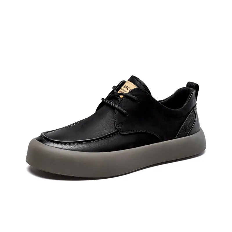 YEARCON Men's Casual Shoes Men Low Top Gray-1