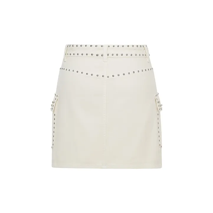 D'zzit Casual Short Skirts Women's Light Yellow-1