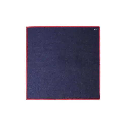 Beams Silk Scarves Unisex Red/Blue/Green