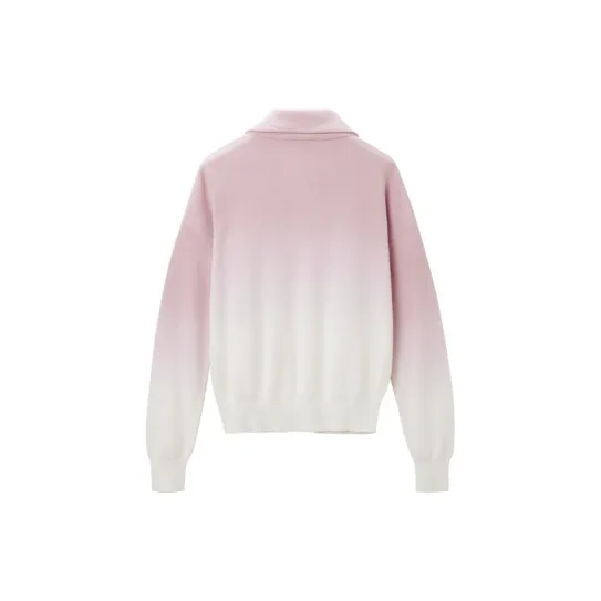 OVV Cropped Coats Women's Nude Pink Gradient B1-1