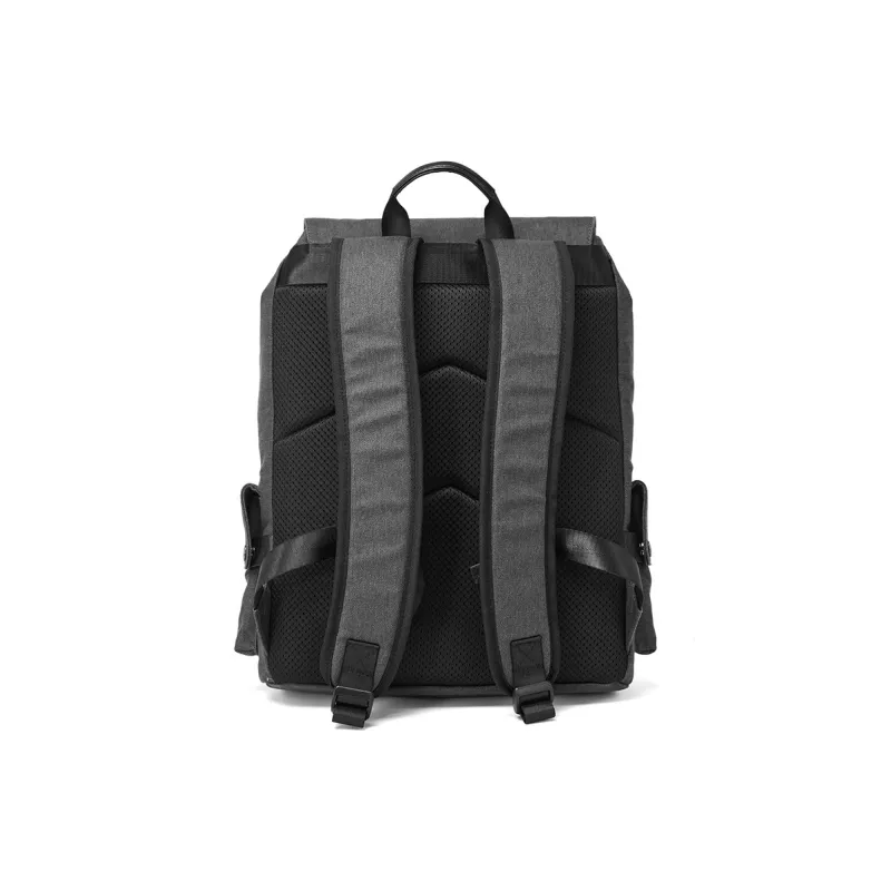 BOSTANTEN Fabric Travel Laptop Backpack Tubas Men's Gray-2
