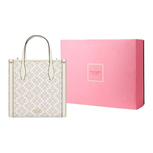 Kate Spade Coated Canvas Tote Bag Shopping Bag Shoulder Bag Crossbody Bag Handbag Mini Women's White-7