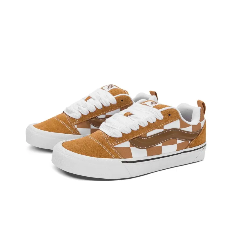 Vans Knu Skool Mega Check Brown-1