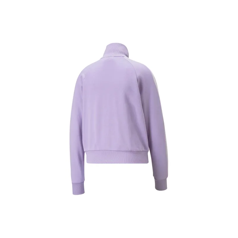 PUMA Veste De Survêtement T7 Iconic Femme Jacket Women's Purple-1