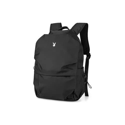 Playboy Fabric Backpack Unisex Black