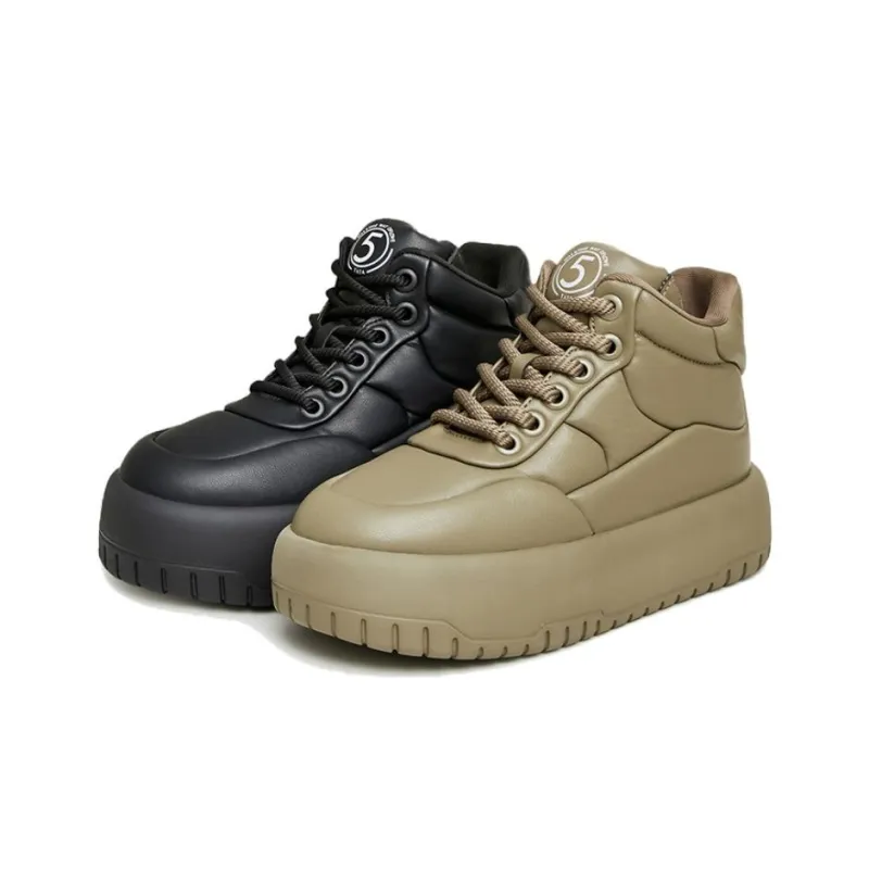 Tata Thermal Slip Resistant High Top Skateboard Shoes Women's-11