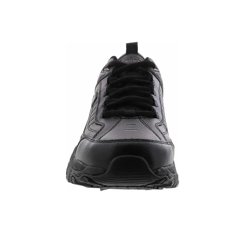 Skechers SOFT STRIDE FAMLI Anti-Slip And Wear-Resistant Breathable Low-Top Running Shoes Men's Black-2