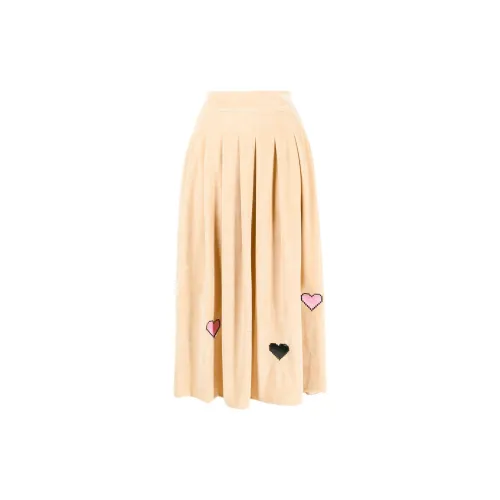 NATASHA ZINKO Heart-detail Pleated Skirt