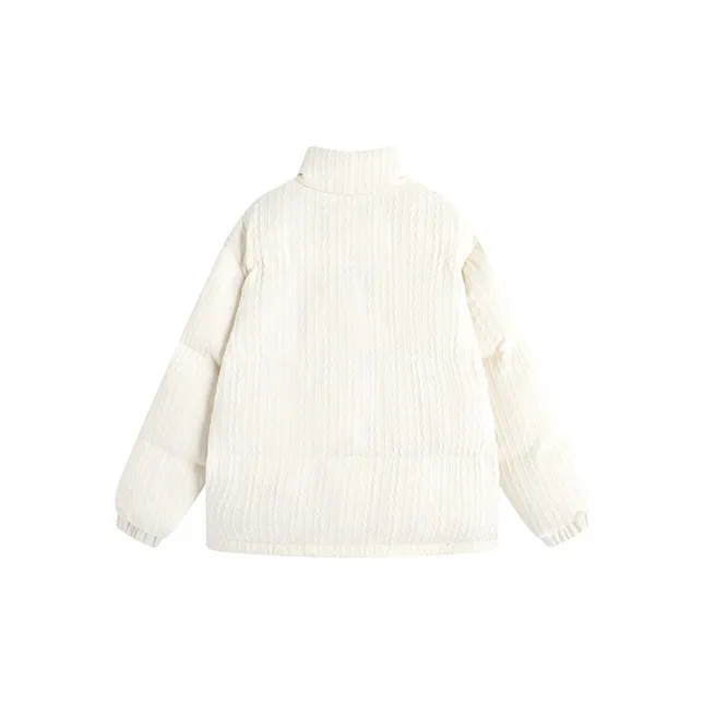 KING PRINCE Puffer Jacket Women's Milk White-1