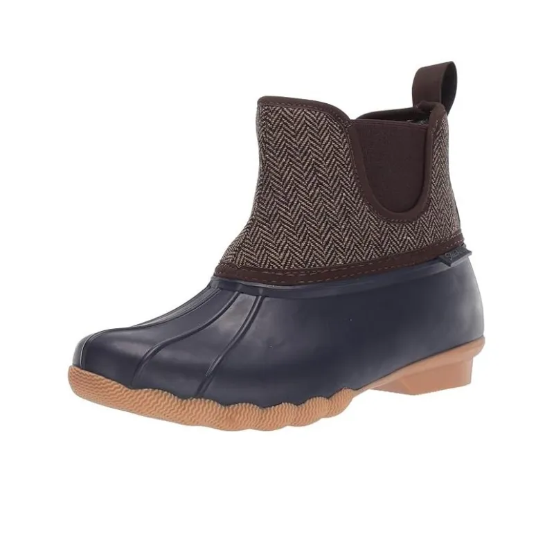 Skechers Pond Stay Dry Short Chelsea Boots Women's Brown Black-0