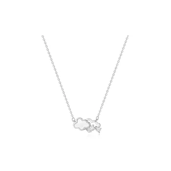 Fan Xing As Season 999 Fine Silver Necklaces Women's