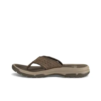 Teva Langdon Flip Flip Flops Men's Brown Gray